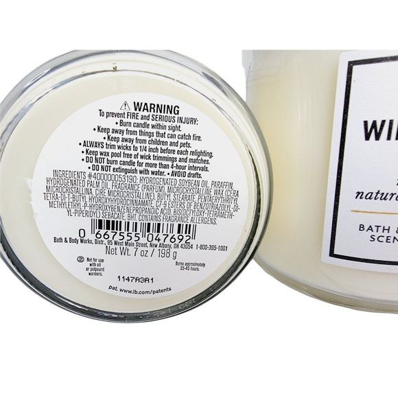 2 Bath & Body Works HONEY WILDFLOWER 1 Wick Medium 7oz Candles NEW - Picture 11 of 11